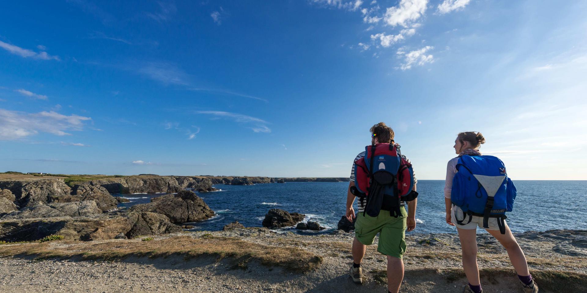 Nature - île photogénique, Océan - Profiter de l'Océan, Randonner -autour de l'île, Port-Coton, Belle île en mer, île de Bretagne, Bretagne sud, au large du Golfe du Morbihan