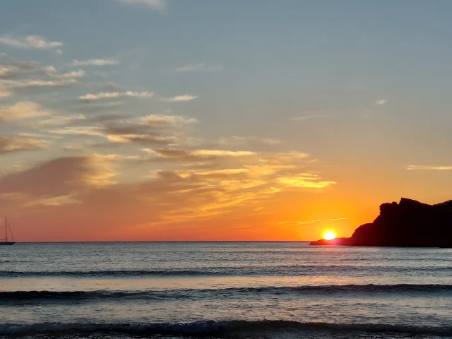 Coucher de soleil à Donnant - Office de tourisme de Belle Ile en Mer